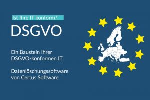 DSGVO Information Certus Software